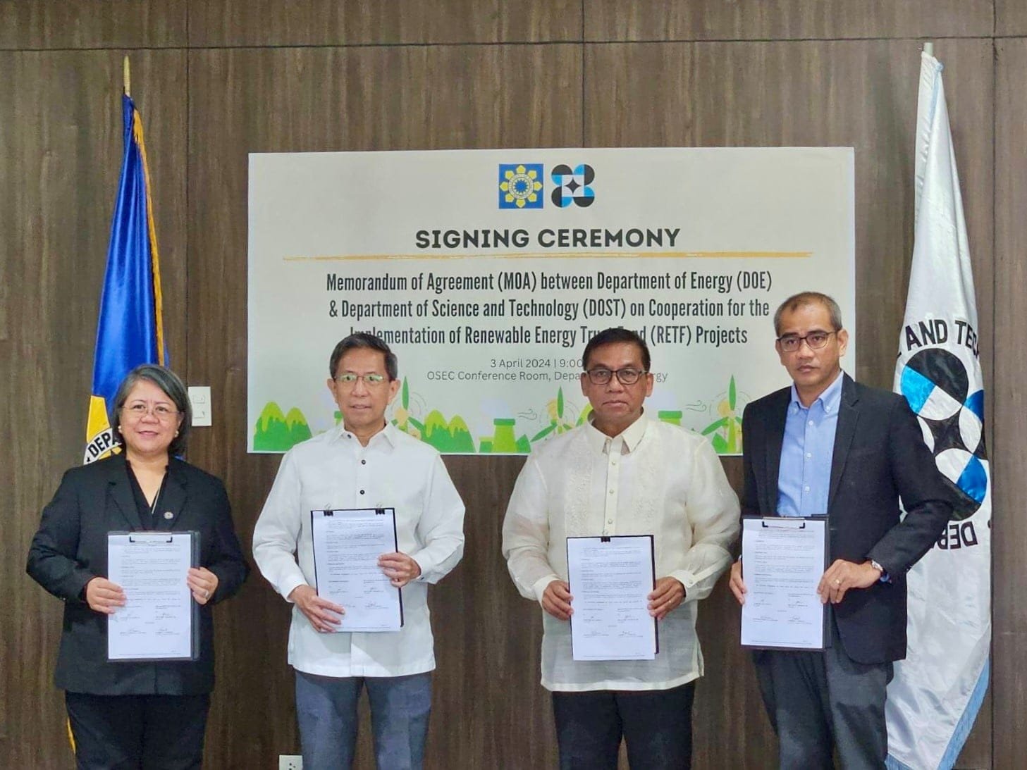 DOST, DOE Partner to Fast-Track Renewable Energy Projects